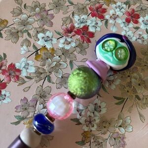 Disney Doorables: The Emperor’s New Groove: Yzma sleepover handmade beaded pen